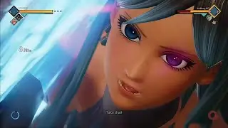 Using the new sword style avatar on |JUMP FORCE|