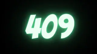 [06:49] 409-Second Countdown Timer with Beeping | Full HD 409s Alarm with Loud Sound at 0 Seconds