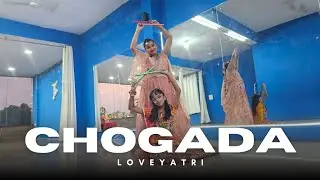 Chogada Tara - Loveyatri | Kids Garba Dance Video | Dandiya 2025