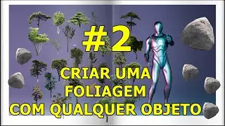 Como criar uam foliagem de qualquer coisa no mapa #2 PROJETO CENTAURI Unreal Engine 5 !!!