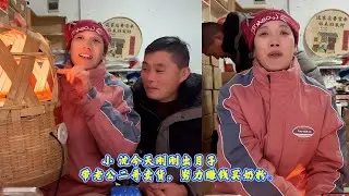 小沈今天刚刚出月子，带老公二哥卖货，努力赚钱买奶粉。