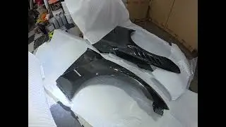 4SRC Nismo style full prepreg carbon fenders
