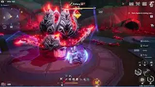 Tower of Fantasy Frigg Dealing Flame Damage