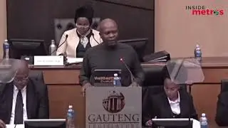 Gauteng Finance MEC Lebogang Maile delivered the 2025/2026 Gauteng Budget