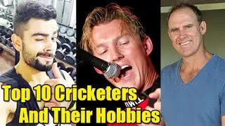 Top 10 Cricketers And Their Hobbies | Virat Kohli, Dhoni, Mathew Hayden | Cricket Fan Club