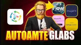Bulk Generate by Automating Google Labs Tools ImageFX, MusicFX, Flow & Whisk | 1,000+ AI Assets Mass