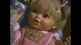 Baby Talk Doll Toy Commercial 1985