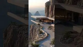 Cliffside stay &mdash; are you in? #designinspo #modernarchitecture #luxurytravel #dreamplaces #inspo