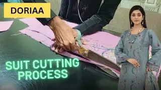 Doriaa Clothing | Suit cutting process | Ladies suit manufacturer.