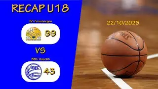 U18 BC Grimbergen - BBC Haacht (recap)