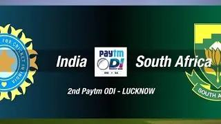 India vs South Africa 2nd ODI - Paytm Series (Cricket 19 Gameplay)