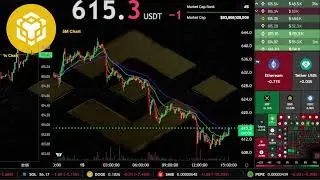 $BNB | Live Stream 24/7 | BNB USDT | Binance Coin | BNB Trading Signals Chart
