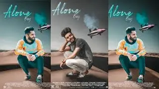 Alone Boy Photo Editing || PicsArt Manipulation Photo Editing