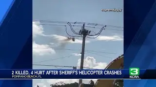 2 dead, 4 hurt in Florida helicopter crash