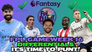IT'S TIME FOR LOW OWNED PUNTS! 🎲🎰🎉| FPL GW16 DIFFERENTIALS 🚀💎🔥 | Fantasy Premier League Tips 2025/26