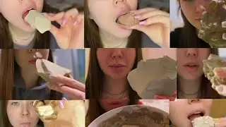 Telegram Assorted Clay & Chalk crunch compilation by Lerkin Crunch🫶🏻🥥