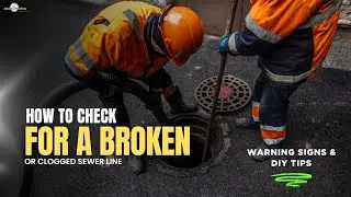 How to Check for a Broken or Clogged Sewer Line | Warning Signs & DIY Tips