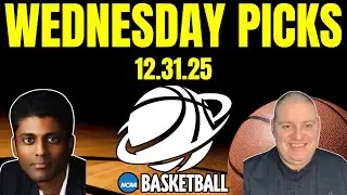 Wednesday NCAA Basketball Picks - 12/31/25 l Craig Trapp & Indian Cowboy NCAAB Picks & Predictions