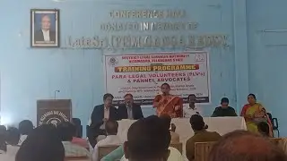 || Para legal volunteers Training  programme at Nizamabad ||