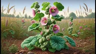 Malva rizada (Malva verticillata)