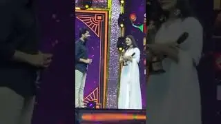 #SilambarasanTR & @amrutha_iyengar at #MirchiMusicAwardsSouth #STR #Simbu #PathuThala #VTK #Atman