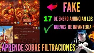NO TE DEJES ENGA&Ntilde;AR Y APRENDE DE UNA VEZ TODO SOBRE LAS FILTRACIONES - RISE OF KINGDOMS ESPA&Ntilde;OL