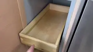 how I convert custom Wood Drawer into  Box Pull-Out Cabinet Organizer