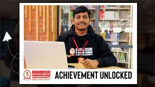 MM(DU) extends heartiest congratulations to Aniket, Student of B.Tech, for getting placed at LIBSYS!