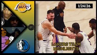 Lakers Team Highlights @ Mavericks reaction W/ Coaches Den