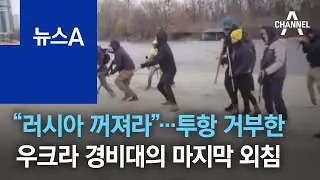 “러시아 꺼져라”…투항 거부한 우크라 경비대의 마지막 외침 | 뉴스A