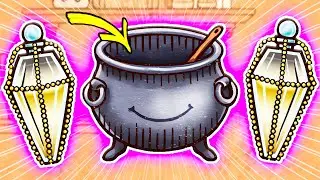 CRAFTANDO POÇÕES INSANAS COM O 'CALDEIRÃO MALUCO'! no Backpack Battles