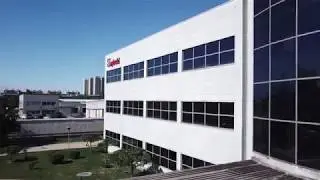 Incredibly Lucky Drone Shot - Leybold Factory in China