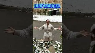 How Megical 🌨️❄️ #torontolife #funnyvideos #comedyvideos #shortsfeed #funny #snow #news #comedy#yt