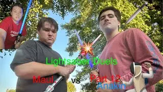 Lightsaber Duels Part 12 (Maul vs Anakin) #starwars #lightsaber #dueling #anakinskywalker #darthmaul