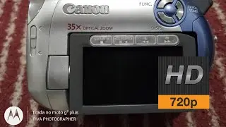 #AOVIVO FILMADORA CANON DVD CAMCORDER DC210