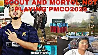 SCOUT NOT PLAYING PMCO2020 EXPLAIN!!DEMONSATR GAMING