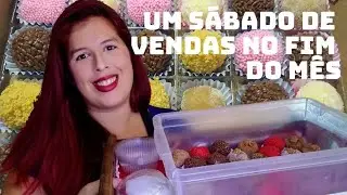 VENDENDO NA RUA EM UM SÁBADO NO FIM DO MÊS (QUASE TODAS AS LOJAS FECHADAS)