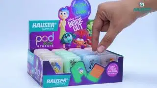 Hauser POD Glow-in-the-Dark Erasers | Inside Out Disney Pixar Edition ✨