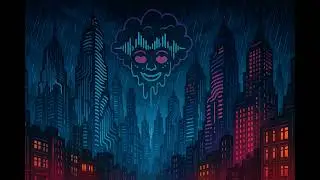 Neon City Breath 🌃 Cyberpunk Ambient Album | AI Visuals (40 Min)
