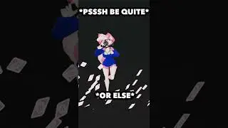 Hush like your life depends on it #furry #fox #vtuber #funny #vr #vrchat