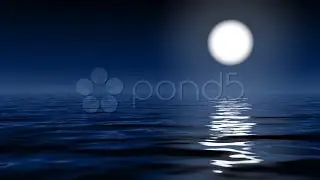 Db Ocean 12 Moon Hd1080. Stock Footage