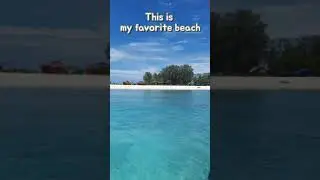 Beautiful Beach in Spermonde Island | Lanjukang Island #shorts