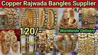 Premium Designer Royal Rajwadi & Kundan Bridal Bangles Collection 2023