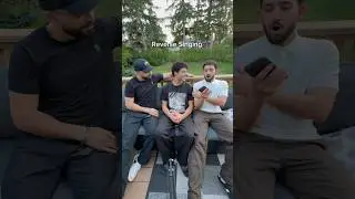Reverse singing challenge 😂
