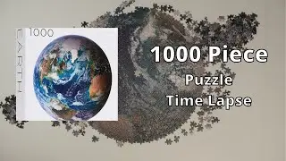 Time Lapse Video | Earth 1000 pieces | Jigsaw Puzzle Time Lapse | #3