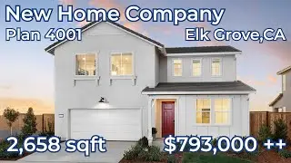 The New Home Company | Plan 4001&ndash; 2658 Sqft  Model Home Tour |The Cottages at Arbor Ranch, Elk Grove