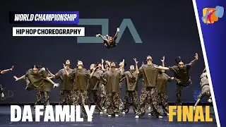DA FAMILY | WINNERS | MEGA TEAM ADULT | #WDSF World Championship Hip Hop Choreograhpy 2025