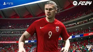 FC 24 - Norway vs. Belgium - EURO 2024 Group Match | PS5&trade; [4K60]