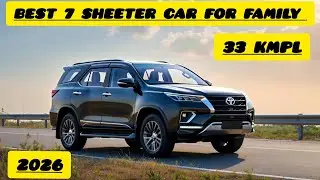 Top 10 Best 7 Seater Cars in India 2026 | Mileage, Safety, Comfort Review