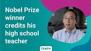 Secretary of Energy Steven Chu talks about the influence of his physics teacher